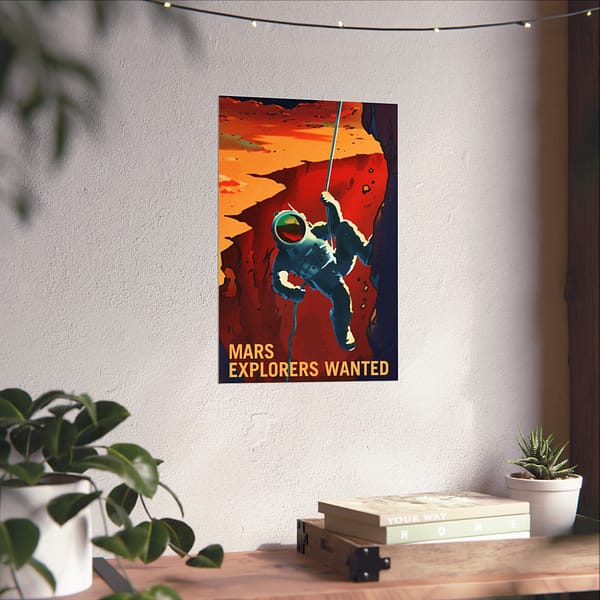 2661517782514945530_2048.jpeg Mars Explorers Wanted – NASA Recruitment Ad – Space Age Poster Print