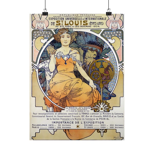 2665066268794148111_2048.jpeg Exposition Universelle et Internationale de St. Louis – Alphonse Mucha (1904) – Art Nouveau Poster Print