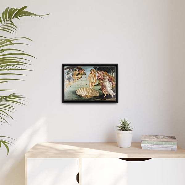 2803299277973696136_2048.jpeg The Birth of Venus – Sandro Botticelli (c. 1485-1486) – Renaissance Framed Canvas Print