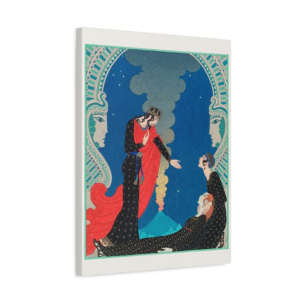 29410297496525570_2048.jpeg Empedocles and Panthea - George Barbier (1929) - Art Deco Canvas Print