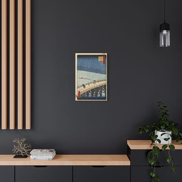 2954599487920799216_2048.jpeg Sudden Shower over Shin-Ōhashi Bridge and Atake – Utagawa Hiroshige (1857) – Japanese Woodblock Canvas Print