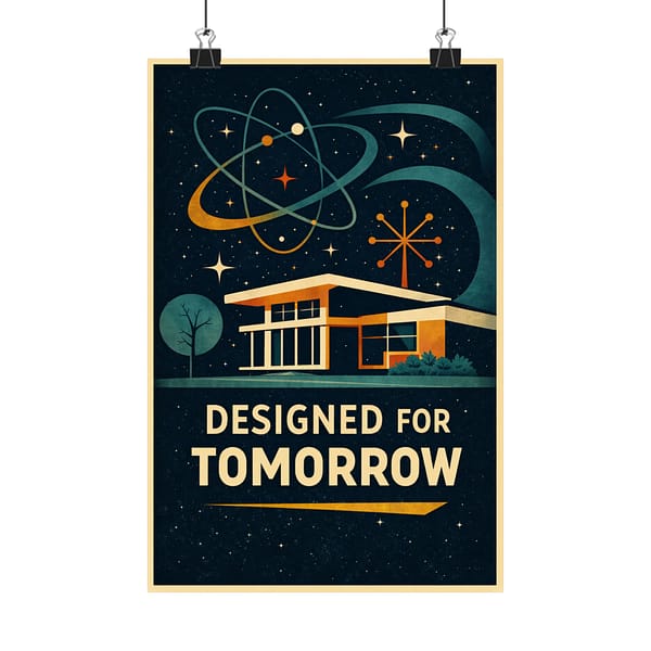 305958838781841992_2048.jpeg Designed for Tomorrow – LUNE Original – Atomic Age Poster Print