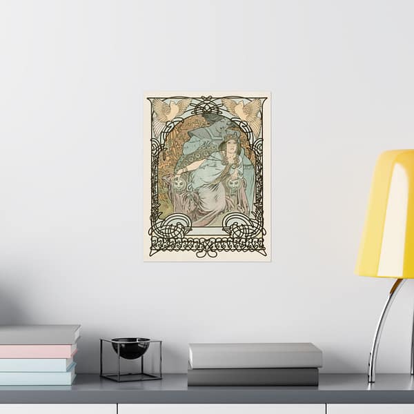 3190979074585687962_2048.jpeg Ilsee, Princesse de Tripoli - Alphonse Mucha (1897) - Art Nouveau Poster Print