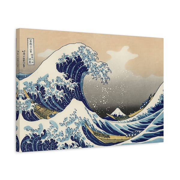 3319986205268442249_2048.jpeg The Great Wave off Kanagawa – Katsushika Hokusai (1831) – Japanese Woodblock Canvas Print