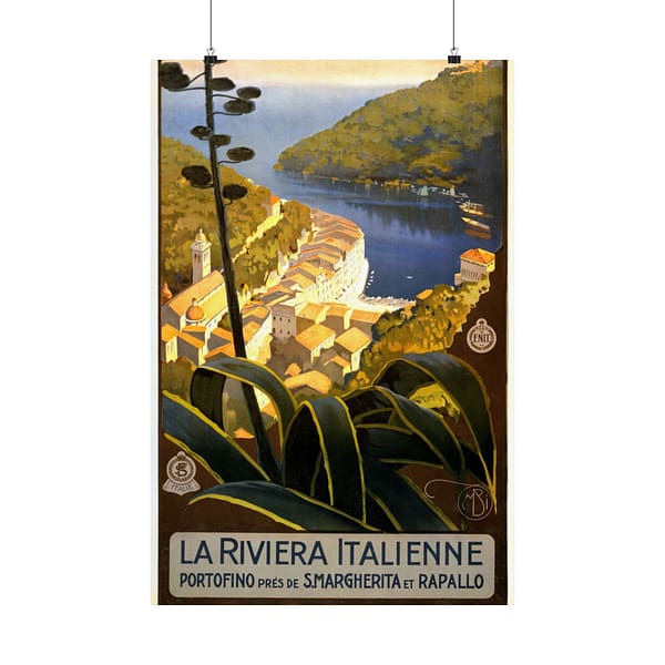 3432330356016914161_2048.jpeg La Riviera Italienne – ENIT Italian National Tourist Board (c. 1920) – Vintage Travel Poster Print