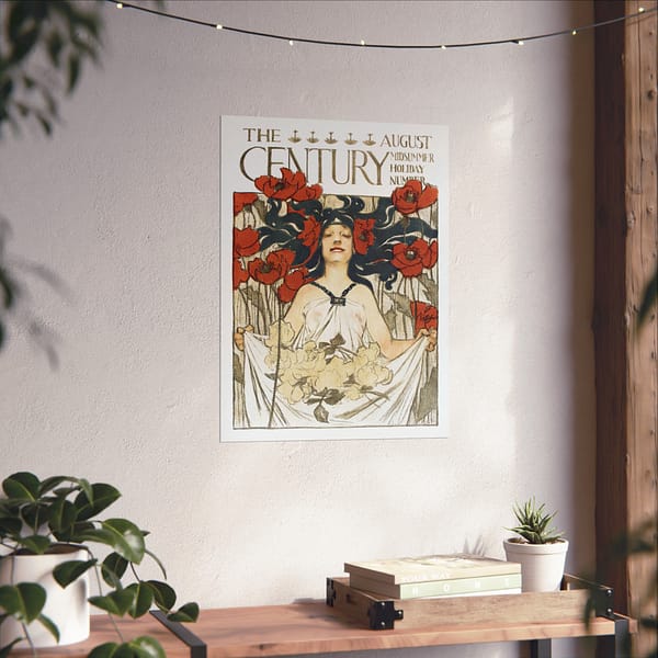 3448186973831279273_2048.jpeg The August Century, Midsummer Holiday Number - Joseph Christian Leyendecker (1896) - Art Nouveau Poster Print