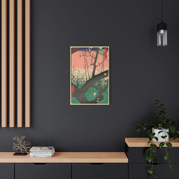 3468977824030122192_2048.jpeg Plum Park in Kameido – Utagawa Hiroshige (1857) – Japanese Woodblock Canvas Print