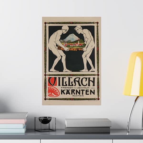 348415292350636796_2048.jpeg Villach, Kärnten (Carinthia) – Pietro A. Sencig (c. 1900s) – Art Nouveau Poster Print