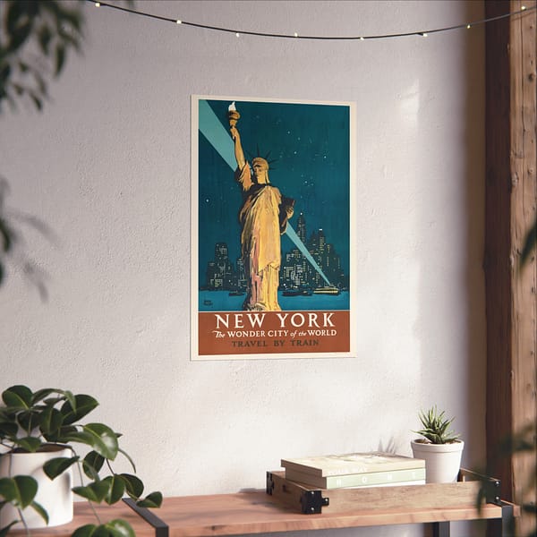 3520979557899658478_2048-1.jpeg New York, The Wonder City of the World - Adolph Treidler (1927) - Vintage Travel Poster Print