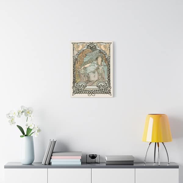 3635342217411511042_2048.jpeg Ilsee, Princesse de Tripoli - Alphonse Mucha (1897) - Art Nouveau Canvas Print