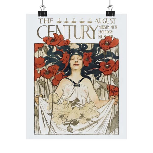 3670083613827849854_2048.jpeg The August Century, Midsummer Holiday Number - Joseph Christian Leyendecker (1896) - Art Nouveau Poster Print