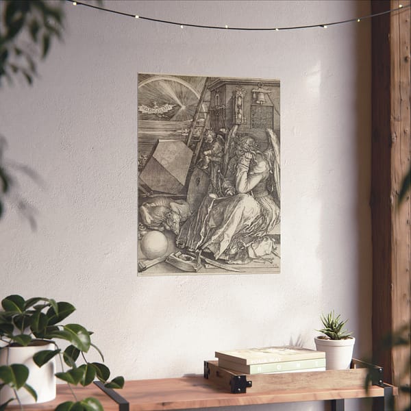 3710271708804056354_2048.jpeg Melencolia I – Albrecht Dürer (1514) – Renaissance Poster Print