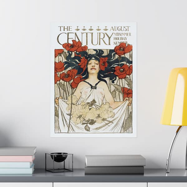 3927456258759519232_2048.jpeg The August Century, Midsummer Holiday Number - Joseph Christian Leyendecker (1896) - Art Nouveau Poster Print