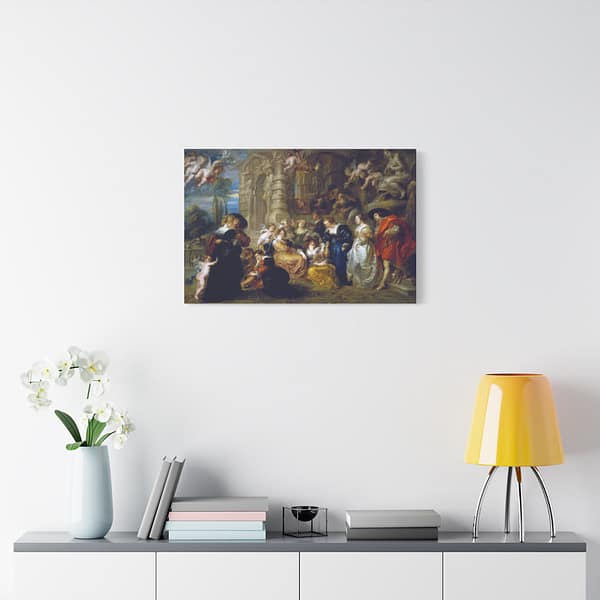 4005499696316366257_2048.jpeg The Garden of Love – Peter Paul Rubens (c. 1633) – Classical Canvas Print