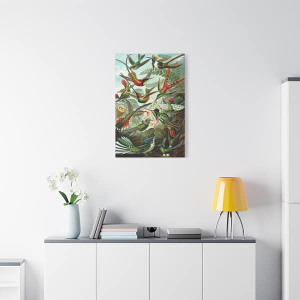 4074222317016136915_2048.jpeg Hummingbirds (Trochilidae), Kunstformen der Natur – Ernst Haeckel (1904) – Natural History Canvas Print
