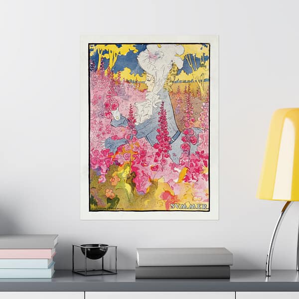 413269107964590927_2048.jpeg Summer - Penryn Stanlaws (1907) - Art Nouveau Poster Print