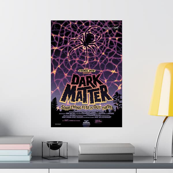 4232230021665064071_2048.jpeg Dark Matter - Something Else is Out There - NASA (2021) - Space Age Poster Print