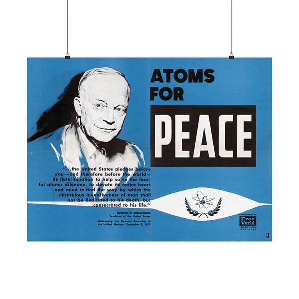 435791447259713889_2048.jpeg Atoms for Peace – Free World Magazine (c. 1950s) – Atomic Age Poster Print