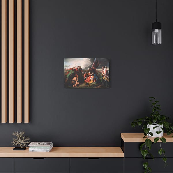 4375584095267807311_2048.jpeg The Death of General Wolfe – Benjamin West (1770) – Classical Canvas Print