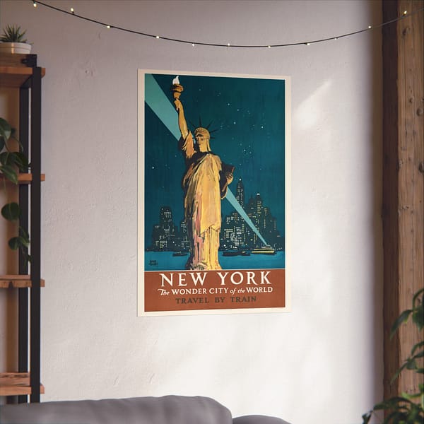 4448020556848636106_2048-1.jpeg New York, The Wonder City of the World - Adolph Treidler (1927) - Vintage Travel Poster Print