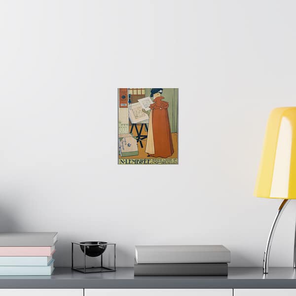 4455836248341999560_2048.jpeg N. Lembrée, Encadrements – Théo Van Rysselberghe (1897) – Art Nouveau Poster Print