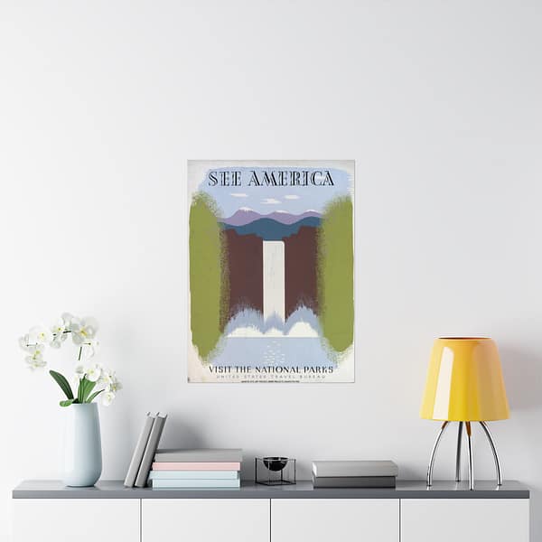 4569685705518960511_2048.jpeg See America, Visit the National Parks – Works Progress Administration (c. 1930s) – Vintage Travel Poster Print