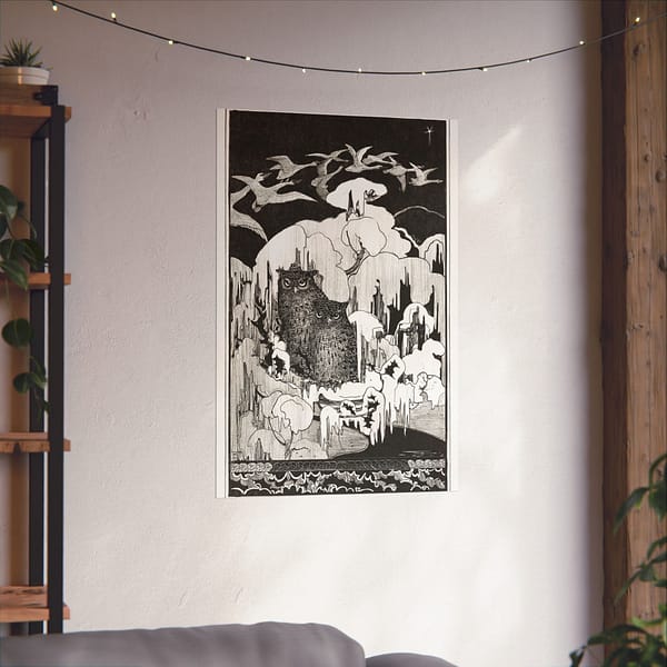 4871008056721592738_2048.jpeg Kerstnacht - Theo van Hoytema (1894) - Art Nouveau Poster Print