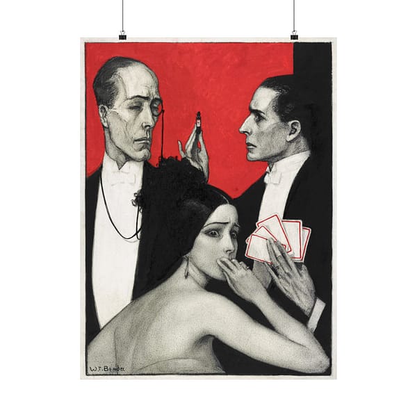 4901096808110754207_2048.jpeg See, Jack, he said, his manner wild and delirious - Wladyslaw Theodore Benda (1922) - Art Deco Poster Print