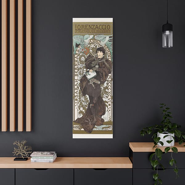 5166978563352907523_2048.jpeg Lorenzaccio - Alphonse Mucha (1896-1900) - Art Nouveau Canvas Print