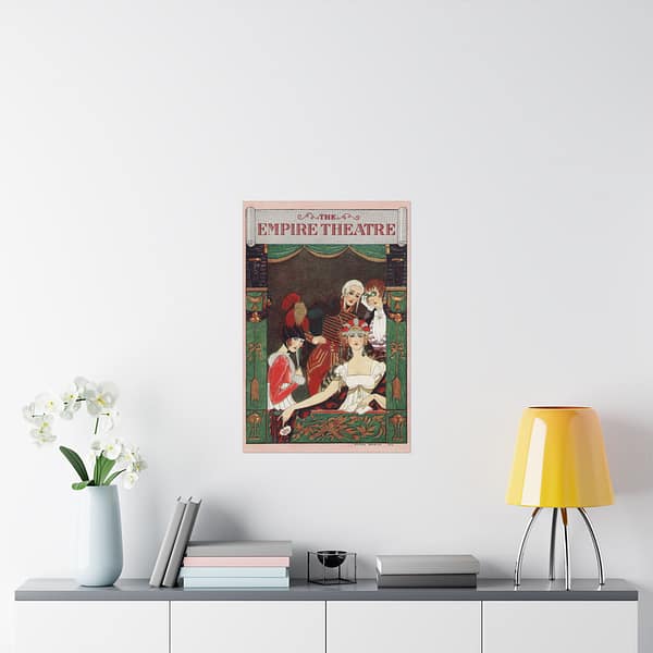 5196324162352622217_2048.jpeg The Empire Theatre - George Barbier (1928) - Art Deco Poster Print