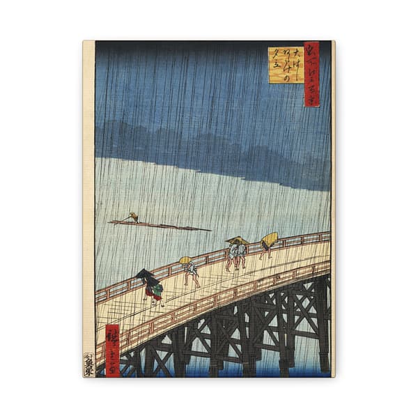 5220094515429842466_2048.jpeg Sudden Shower over Shin-Ōhashi Bridge and Atake – Utagawa Hiroshige (1857) – Japanese Woodblock Canvas Print