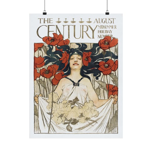 5401073148223862760_2048.jpeg The August Century, Midsummer Holiday Number - Joseph Christian Leyendecker (1896) - Art Nouveau Poster Print