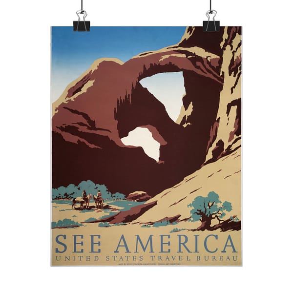 5545092481155233521_2048.jpeg See America, U.S. Travel Bureau – Works Progress Administration (c. 1930s) – Vintage Travel Poster Print