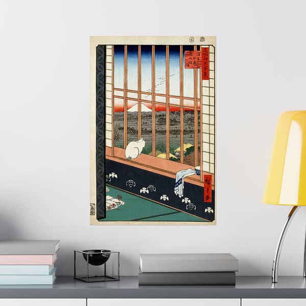 5729141172180304202_2048.jpeg Asakusa Ricefields and Torinomachi Festival – Utagawa Hiroshige (1857) – Japanese Woodblock Poster Print