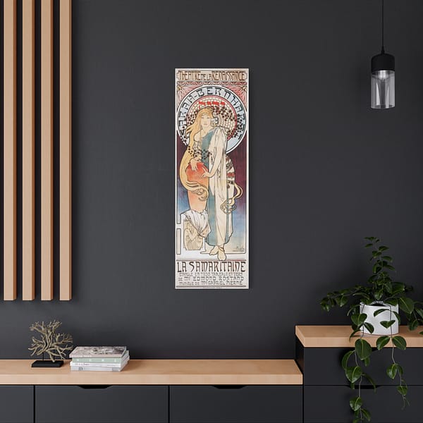 5800950924032988010_2048.jpeg La Samaritaine - Alphonse Mucha (1897) - Art Nouveau Canvas Print