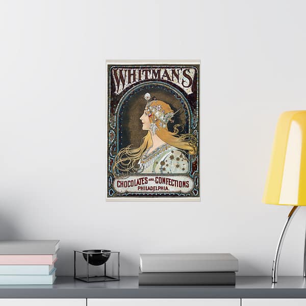 6127102472759470648_2048.jpeg Zodiac (Whitman's Chocolates and Confections) - Alphonse Mucha (1896) - Art Nouveau Poster Print