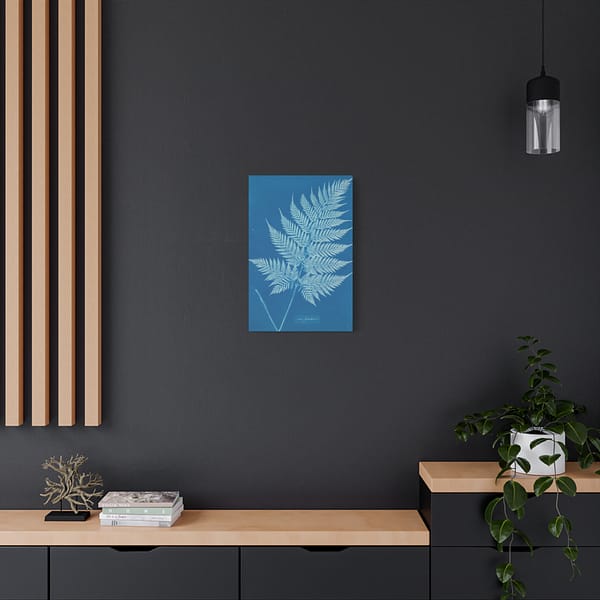 6197852116958302868_2048.jpeg New Zealand Fern Cyanotype – Anna Atkins (c. 1853-54) – Botanical Canvas Print