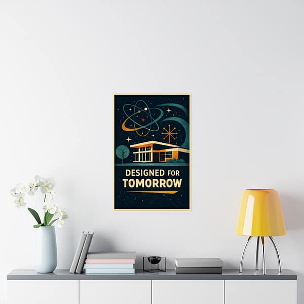 6380956321433867573_2048.jpeg Designed for Tomorrow – LUNE Original – Atomic Age Poster Print