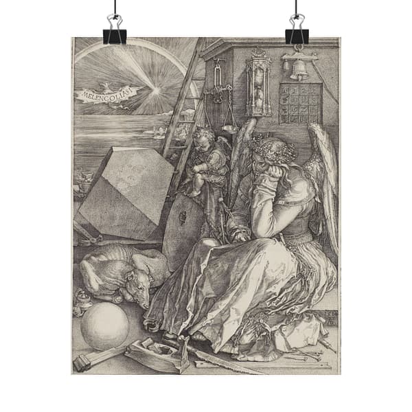 6665687884726197957_2048.jpeg Melencolia I – Albrecht Dürer (1514) – Renaissance Poster Print