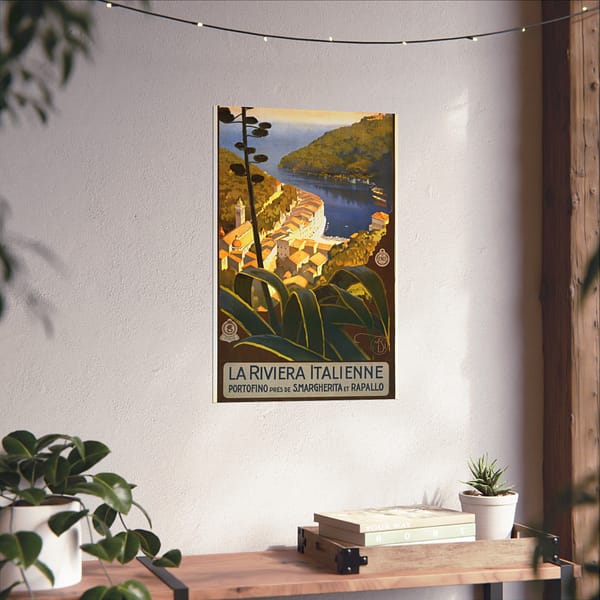 6737366708243062385_2048.jpeg La Riviera Italienne – ENIT Italian National Tourist Board (c. 1920) – Vintage Travel Poster Print