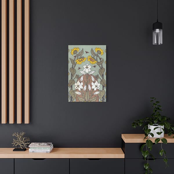6768405166506394218_2048.jpeg Bees and Beehive – Suze Fokker (1898) – Art Nouveau Canvas Print