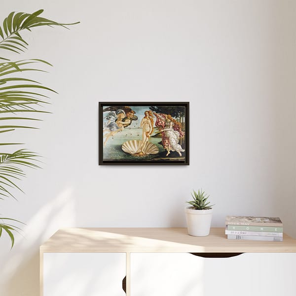 6791262052020713308_2048.jpeg The Birth of Venus – Sandro Botticelli (c. 1485-1486) – Renaissance Framed Canvas Print