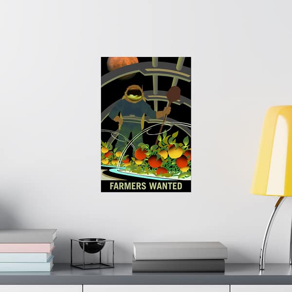 6908297350461480583_2048.jpeg Farmers Wanted – NASA Recruitment Ad – Space Age Poster Print