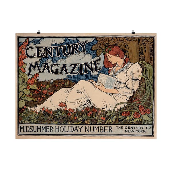 6980766336643329878_2048.jpeg Century Magazine Midsummer Holiday Number – Louis Rhead (1894) – Art Nouveau Poster Print