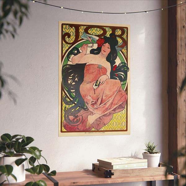 7050810503875438021_2048.jpeg Job Cigarettes ad – Alphonse Mucha (1894) – Art Nouveau Poster Print