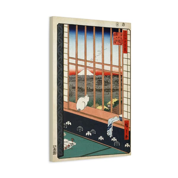 7234367628663113732_2048.jpeg Asakusa Ricefields and Torinomachi Festival – Utagawa Hiroshige (1857) – Japanese Woodblock Canvas Print