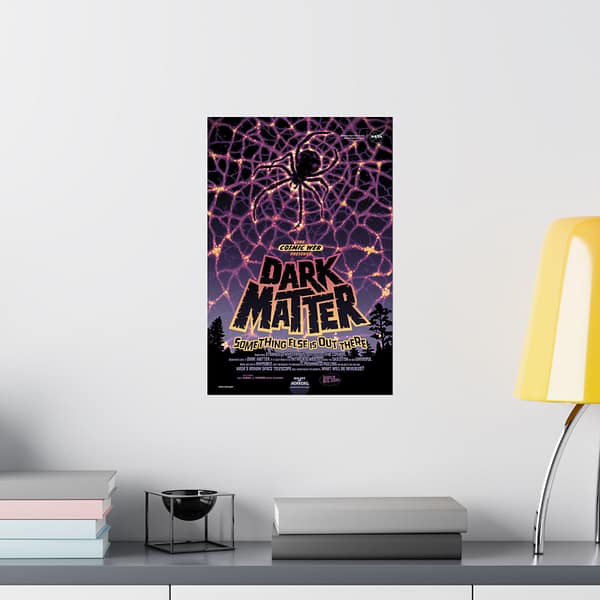 7346367328618255058_2048.jpeg Dark Matter - Something Else is Out There - NASA (2021) - Space Age Poster Print