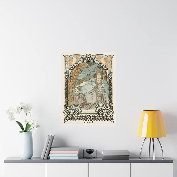 7532645942509093869_2048.jpeg Ilsee, Princesse de Tripoli - Alphonse Mucha (1897) - Art Nouveau Poster Print