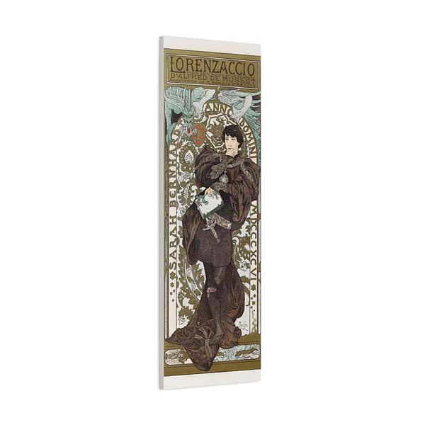 7606552614112620947_2048.jpeg Lorenzaccio - Alphonse Mucha (1896-1900) - Art Nouveau Canvas Print