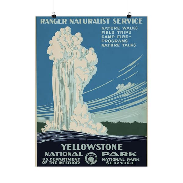 7656361761165698653_2048.jpeg Yellowstone National Park – Works Progress Administration (c. 1930s) – Vintage Travel Poster